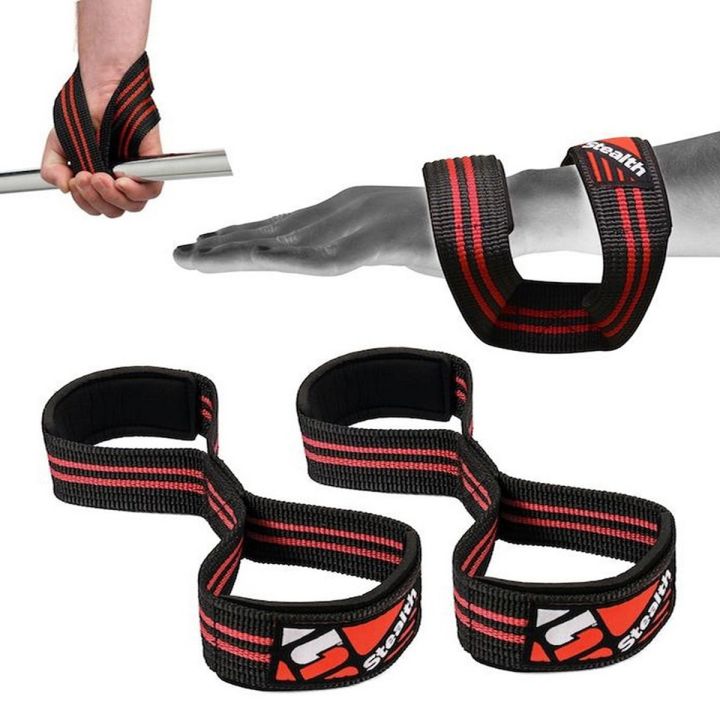 Figure 8 straps weightlifting
