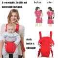 3 In 1 - Baby Carrier Support Belt - Red. 