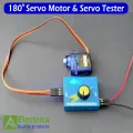 180° SG90 Plastic Gear ,MG90 Metal Gear Servo Motor and 3 Channel Mode ESC Servo Motor Tester by electrica. 