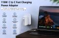 118W Power Adapter USB C Charger Compatible with MacBook Pro, MacBook Air, iPad Pro, Samsung Galaxy and All USB C Devices – Included USB C Cable (6.6ft/2m) – White. 