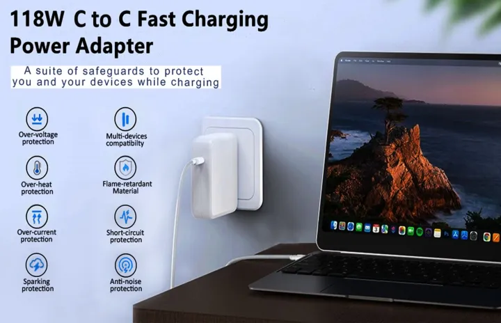 118W%20Power%20Adapter%20USB%20C%20Charger%20Compatible%20with%20MacBook%20Pro,%20MacBook%20Air,%20iPad%20Pro,%20Samsung%20Galaxy%20and%20All%20USB%20C%20Devices%20%E2%80%93%20Included%20USB%20C%20Cable%20(6.6ft/2m)%20%E2%80%93%20White%20-%20Image%203