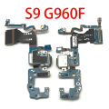 Ori USB Charging Dock Connector Flex Cable Mic Microphone Board For Samsung S8 S9 Plus G950F G955F G960F G965F G930. 