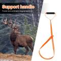 Deer Drag and Harness with Comfortable Handle Wear Resistant Puller Easy to Use Multifunctional. 