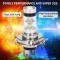 LED Motorcycle Headlight Bulbs HID Hi&Low Beam 6500K White. 