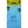 LIGHT BLUE TABLE COVER ( 54 INCH X 72 INCH ). 