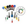 100 Pcs MIX Assorted Insulated Tubular wire connector Hollow Type Terminals Crimp Electrical Wire Cable Connector lugs thimble lugs Ferrule Sizes 0.5mm, 0.75m, 1mm, 1.5mm, 2.5mm, 4mm, 6mm, 10mm, 16mm, 25mm.. 