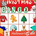 Santa Claus Bingo Cards Christmas Bingo Game Cards Set Fun Holiday Bingo Game for Family Gathering Reusable Festive Christmas Games Indoor Activities for Gift Idea for Kids Christmas Bingo Cards. 