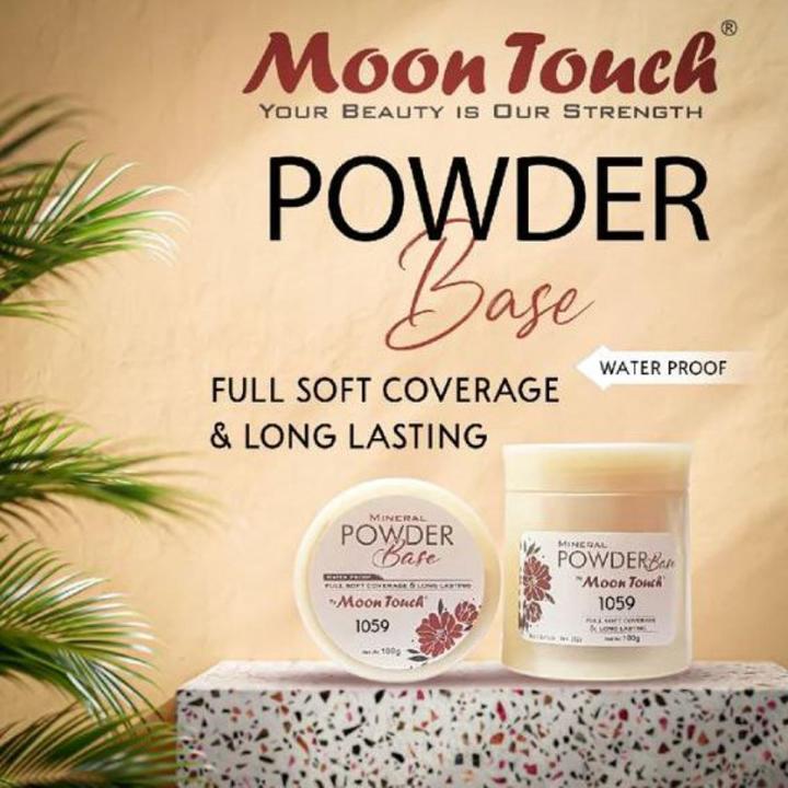 Mineral Powder Base (100gm) 1059 Moon Touch Daraz.pk