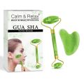 Face Massager Roller Natural Jade Stone. 