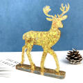 Resin Christmas Ornament Molds Reindeer Silicone Mold Christmas Decoration Silicone Mold DIY Christmas Decorations For Ornament. 