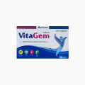 BIOKEMIA Multivitamin & Mineral Formula Herbal VitaGem 30 Tablet, Boost Nutrional Support, Immunity, Energy, Bone Health. 