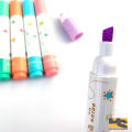 Mini Cute Pencil Shape Colourful Highlighter Markers, 6pcs/set Highlighter Pens| Cute stationary items for girls. 