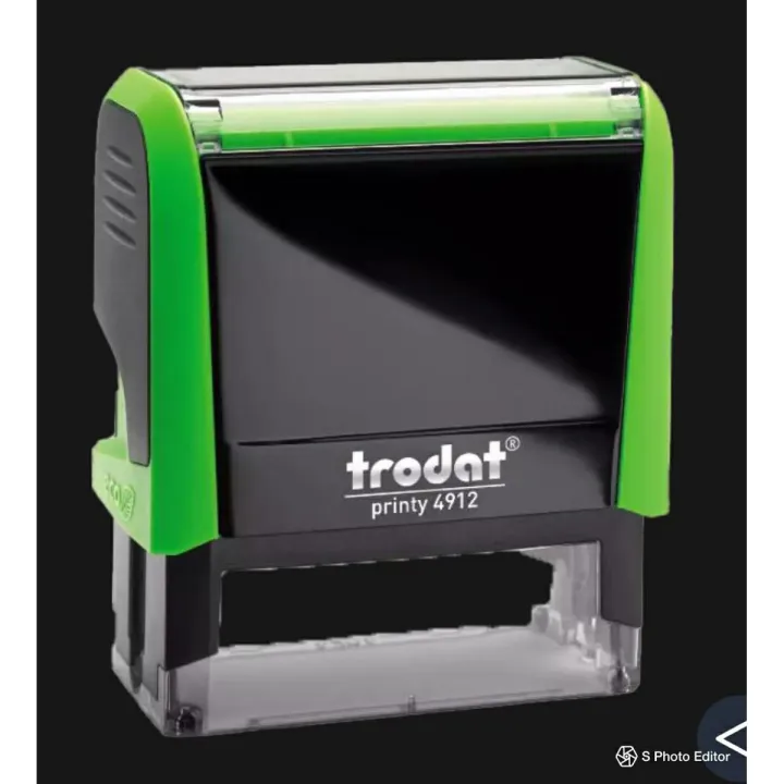 customize pre ink automatic machine stamp with your own choice trodat ...