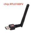 2.4GHz Wireless Network Card USB WiFi Adapter USB 2.0 150Mbps Network Antenna RTL8188 Ethernet USB Dongle LAN for PC Windows. 
