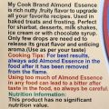 MY COOK ALMOND ESSENCE 28ML. 