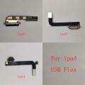 USB Charging Port Connector Charger Dock Socket Flex Cable For ipad 2 3 4 A1395 A1396 a1397 IPad3 A1416 A1430 IPad4 A1458 A1460. 