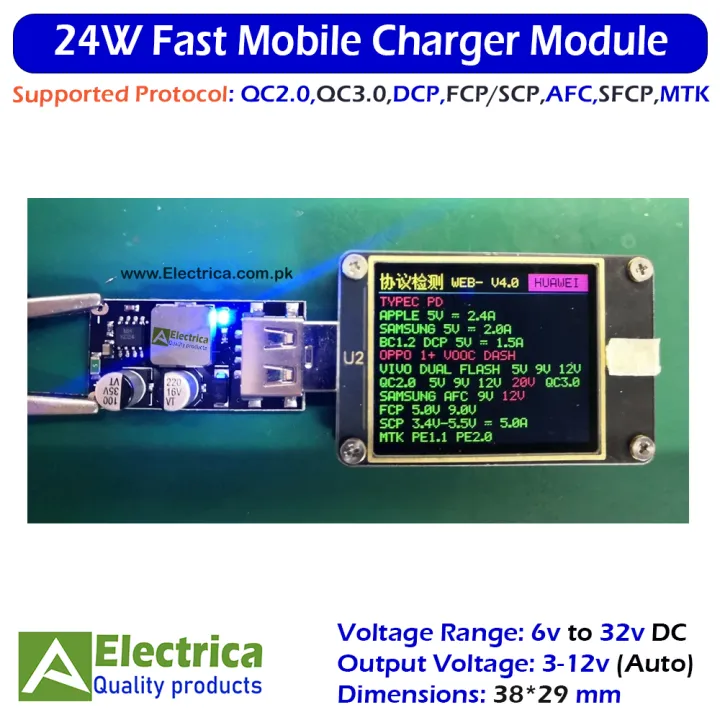 USB%20QC3.0%20QC2.0%20DC-DC%20Buck%20Converter%206V%E2%80%9332V%20to%205V%20Fast%20Mobile%20Charging%20Module%20with%20Overcurrent%20Protection%20by%20Electrica%20-%20Image%207