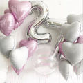 18inch S0ar Heart Round Shape Foil Balloon Helium Baloon Wedding Birthday Christmas Party Decor Supplies Kids Globos Toy Gifts Hesitate Fauizi. 