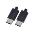 1SET - DIY C Type Micro USB Connector Jack Type-C. 