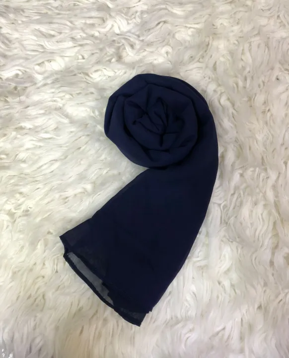 Chiffon%20Georgette%C2%A0%20Hijab%20Scarf%20for%20girls%20Easy%20to%20wear%20Double%20Loop%20Plain%20Chiffon%20Georgette%C2%A0%20Hijab%20Stoller%20Scarf-%20Multicolour%20Dupattas%20for%20girls%20and%20women%20-%20Image%207
