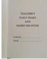 Teacher's Daily Planner Register and Marks Register For Detail Course Outline Day to Day Routine Noting. 