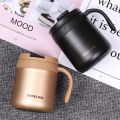 350ml/500ml Stainless Steel Double Wall Vacuum Flask Office Coffee Tea Mug Thermos Tumbler Cup with Handle Travel Coffee Mug Hot & Cold Cute Mug  Ideal for office, travel, and outdoor activities | Pickme Up Store. 