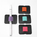 Self-Adhesive Pen Holders, Pen Holder for Notebook, and Pencil Elastic Sleeves Designed Specifically 4 Packs Orange. 