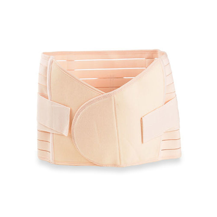 3 in 1 Belly Belt For Women Postpartum Recovery Belly Belt After Delivery Waist and Back Support Body Shaper Waist Trimmer Maternity Belt Slim Look for Mothers