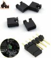 20pcs Micro Jumper circuit 2.54mm Male Pin Header. 