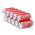Fast Forward Soda Can Dispenser For Refrigerator - Soda Can Organizer For Refrigerator - Clear Can Organizer For Pantry, Refrigerator, Freezer & Fridge Organizers and Storage Clear. 