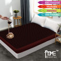 Waterproof Mattress Cover King Queen & Single Mattress Protector Anti Slip Double Bed Fitted Bed Sheet  By Home Essentials. 