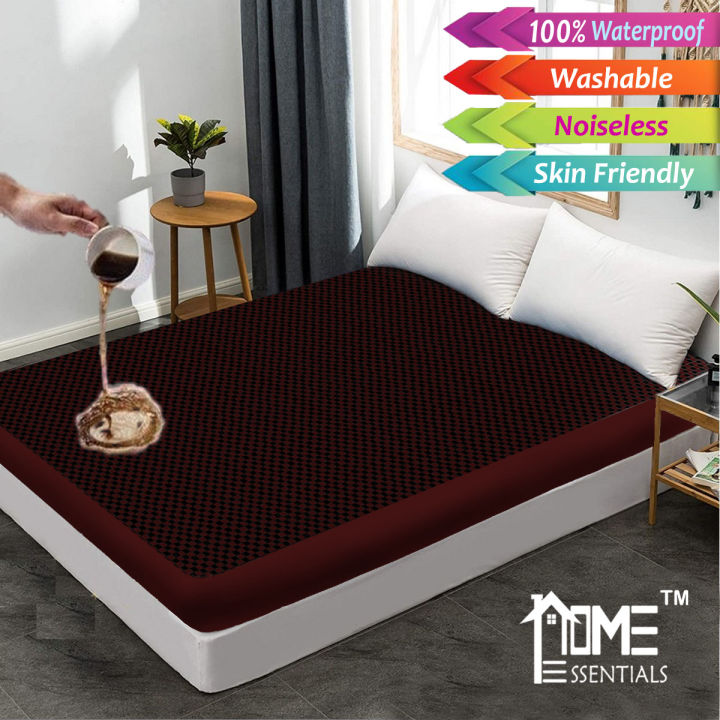 Waterproof%20Mattress%20Cover%20King%20Queen%20&%20Single%20Mattress%20Protector%20Anti%20Slip%20Double%20Bed%20Fitted%20Bed%20Sheet%20%20By%20Home%20Essentials%20-%20Image%206