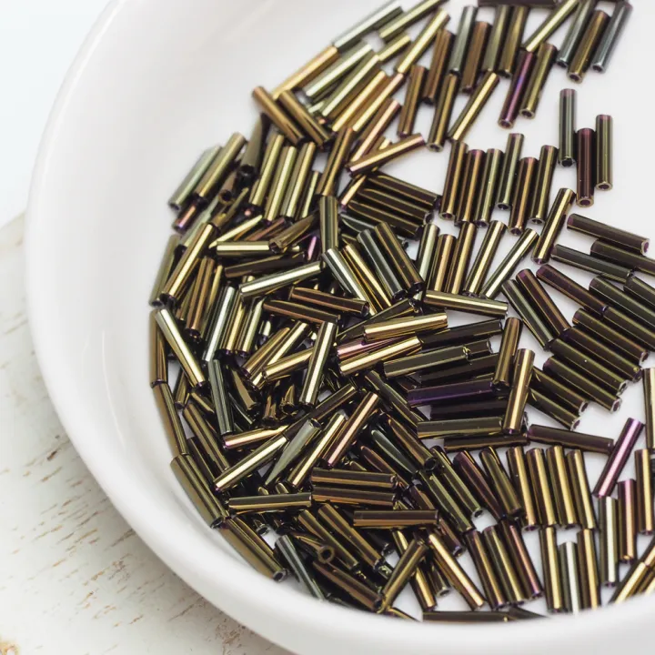 60%20gram%20High%20quality%20Czech%20Size%203%20glass%20bugle%20beads.%20Size%203%20bugles%20are%201/2%20inch%20or%207mm%20long.%20-%20Image%205