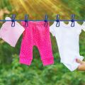 Multi Functional Portable Drying Rope with 12 Clips and 2 Hooks, Travel Clothesline Rope Clothes. 