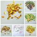 1 Tola Boat Sitaray in Gold Color, Beautiful Design, Sequins Craft Supplies 10mm. 