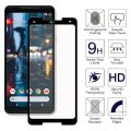 Google Pixle 2XL Screen Glass Protector HD Flat Glass Full Glue Tempered Glass For Pixel 2XL - Black. 