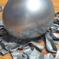 10 pcs 10 inch Original Shiny Silver Chrome Balloons Genuine Solid Metallic Chrome Silver Balloon High Quality Latex Balloon  Birthday Party Decoration, Wedding. 