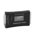 TE Computer PC Power Supply Tester Checker 20/24 pin 4 SATA HDD ATX BTX Meter (Black). 