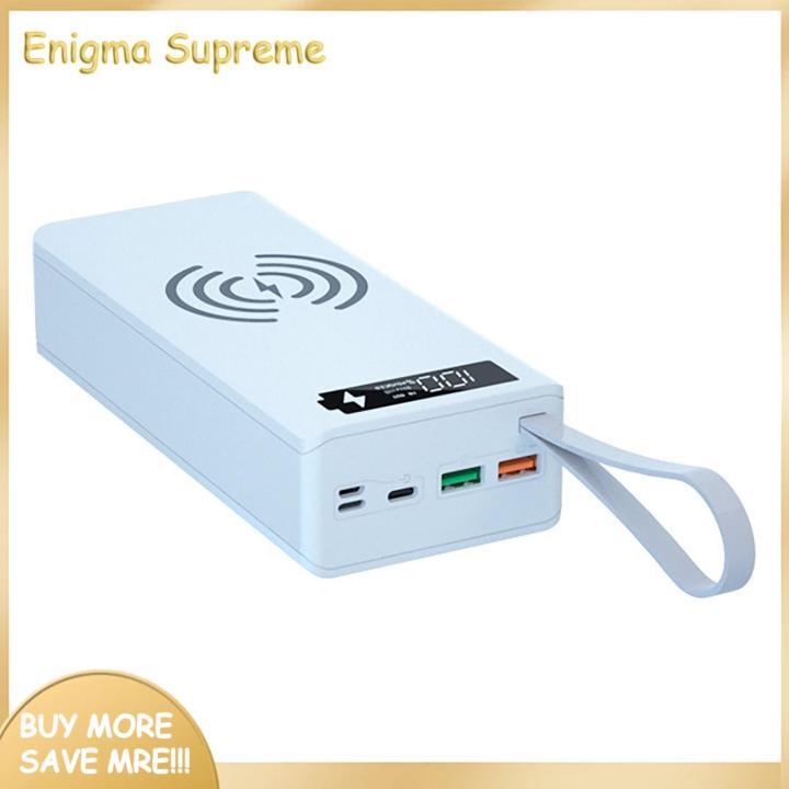 Enigma- Portable Charger Case Widely Compatible 16x18650 QC Portable Charger Case