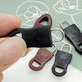 Detachable zipper tab, lage, school bag, plastic rubber pull head, coat, clothes, universal. 