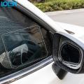 2pcs 95 x 135mm 2in1 Car Rearview Mirror Rainproof Film Anti Fog Window Foils Rear View Mirror Stickers Screen Protector. 