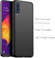 Samsung Galaxy A70 MATTE BLACK FLEXIBLE TPU CASE SLIM COVER - SHOCKPROOF. 