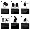 Handmade Press on Nails With Designed Medium Length Square Head Manicuree Wearable Full Cover Artificial Nail Art For Girls. 