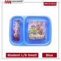 Maxware Household Student Lunch Box Small 700ml, Lunch Box with two portions/Compartments, Best Lunch box for School kids. 