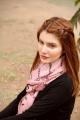 Chanel Silk Pink Scarf For Women , Branded Hijab For Girls. 