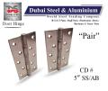 Door and Window Hinges 5 Inch (Two Pieces). 