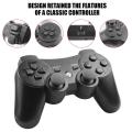 JAMSWALL Controller for Ps-3, Wireless Bluetooth Controller Gamepad Joystick Double Vibrating Controller for p-s-3 with Charger Cable Cord. 