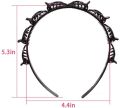 Fashion Double Layer Band Twist Plait Clip Front Hair Clips, Hairpin Headband Beauty Tool Hair Accessory. 