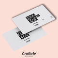 Customized ATM Size PVC Card with your Picture, Logo or Name | Craftale. 