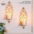 Lifestyle Glory Brand Wall Sconces , Wall Decorative Shelves, Home Decoration items, Wall Hangings, Candle Holders, Wooden Wall Decorations, Wooden Wall Scones, Wall Scones Candle, Home Decor. 